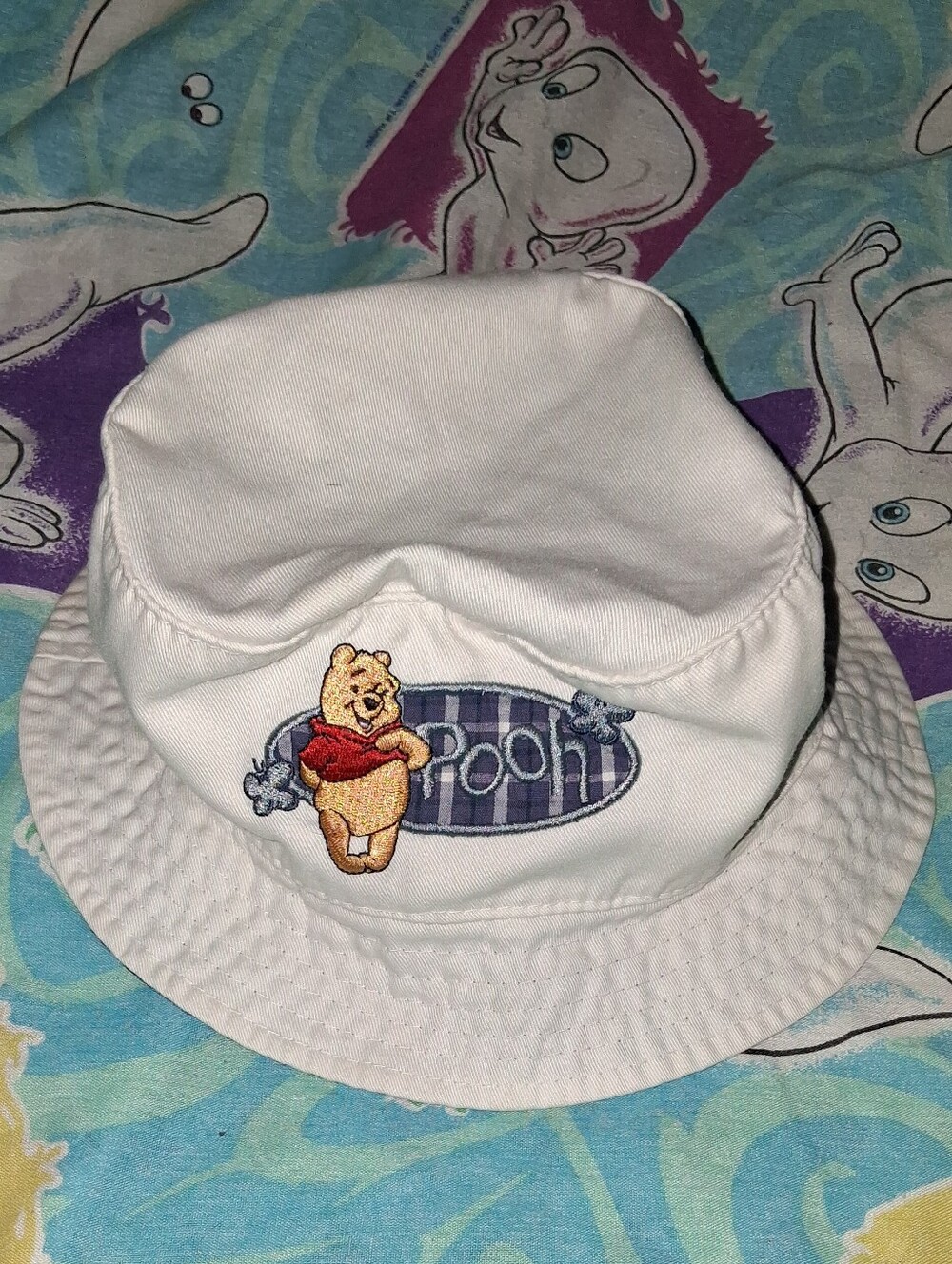 90s Winnie The Pooh Vintage Bucket Hat Fishing Cap